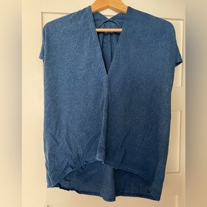 Miranda Bennett Studio Everyday Top raw silk